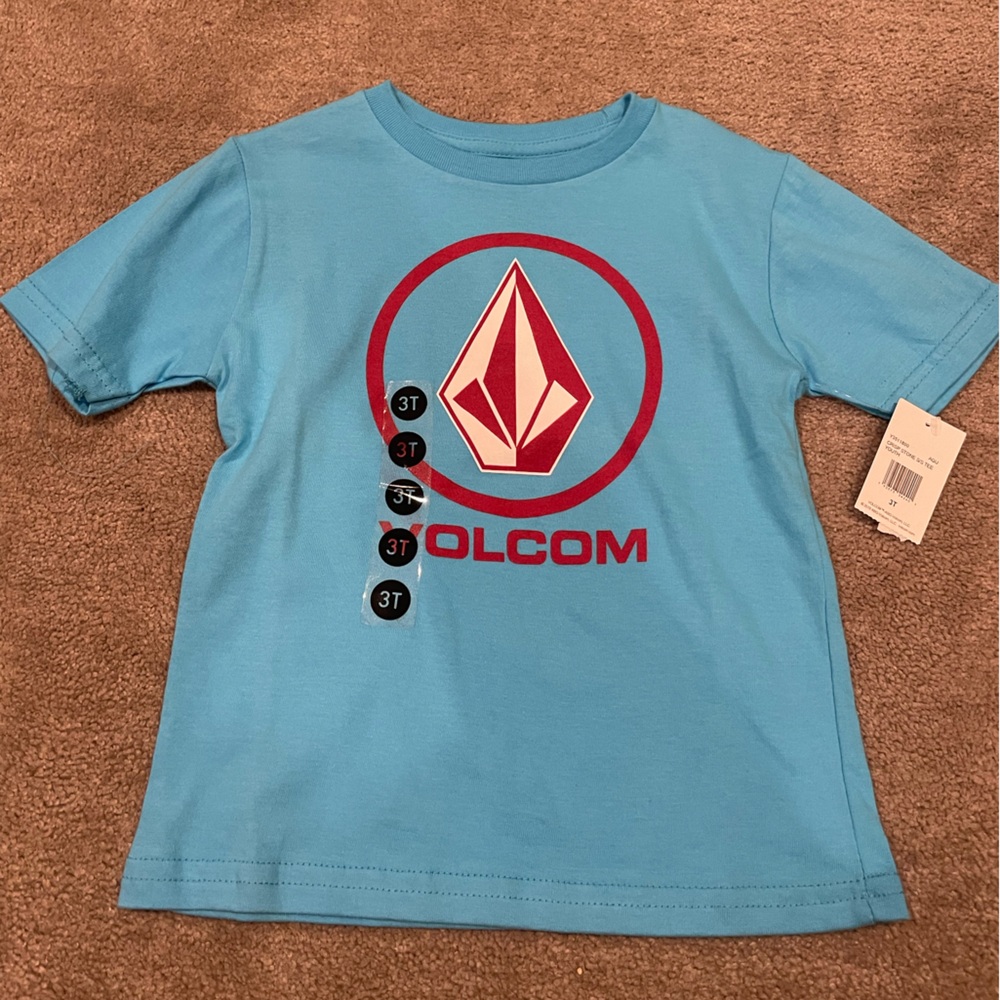 Volcom Blue Graphic T-Shirt